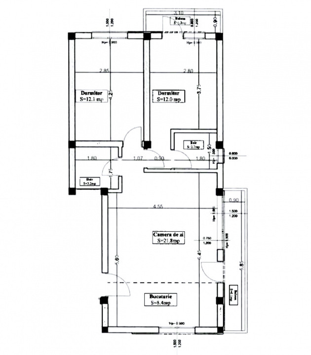 Apartamente de vanzare Floresti Cetatii 8