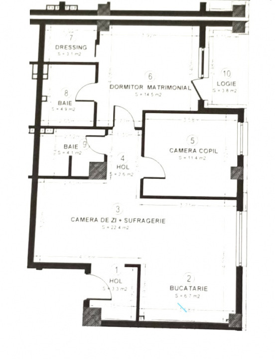 Apartamente de vanzare Floresti Vivo (Polus Center) 13
